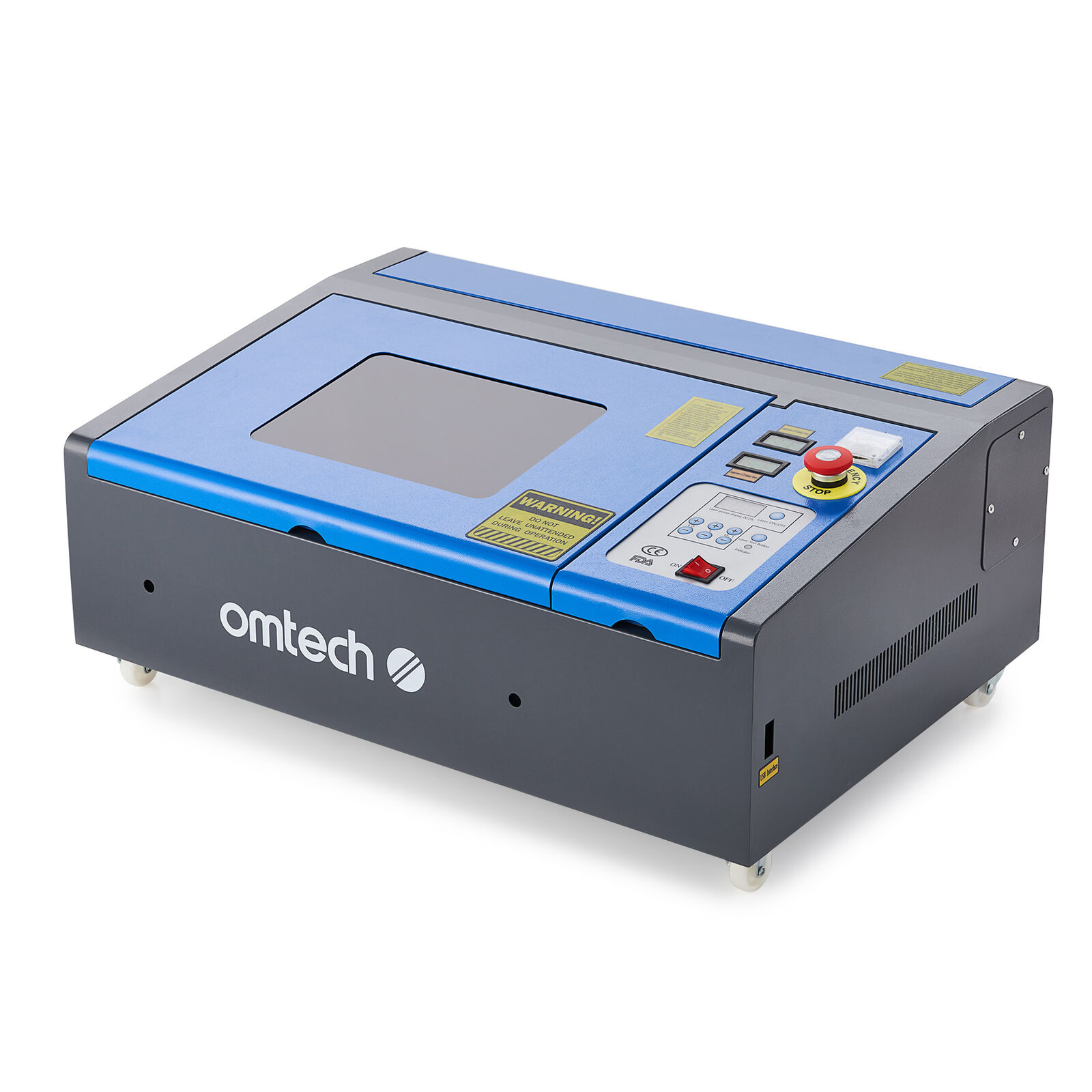 OMTech 8x12 40W CO2 Laser Engraver Marker Engraver Red Dot Guidance Metal Spray