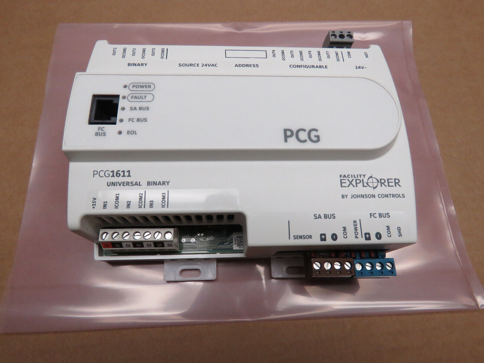 Johnson Controls FX-PCG1611-1 FX-PCG Controller, 10 IO Module w/ Warranty