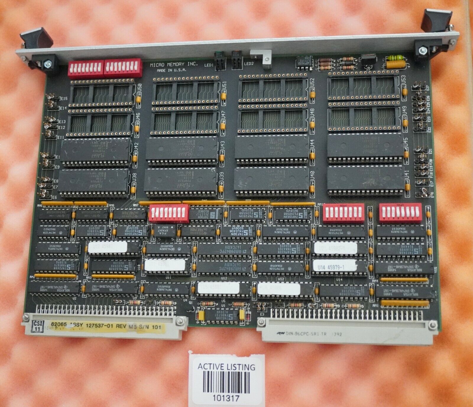 Micro Memory Inc MMI MM-6710/F2m Rev.C    **Hard To Find**   USA Seller   