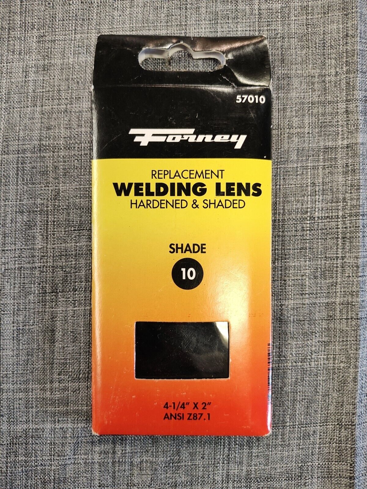 Vintage Forney Replacement Welding Lens Hardened & Shaded (10) 4.25\