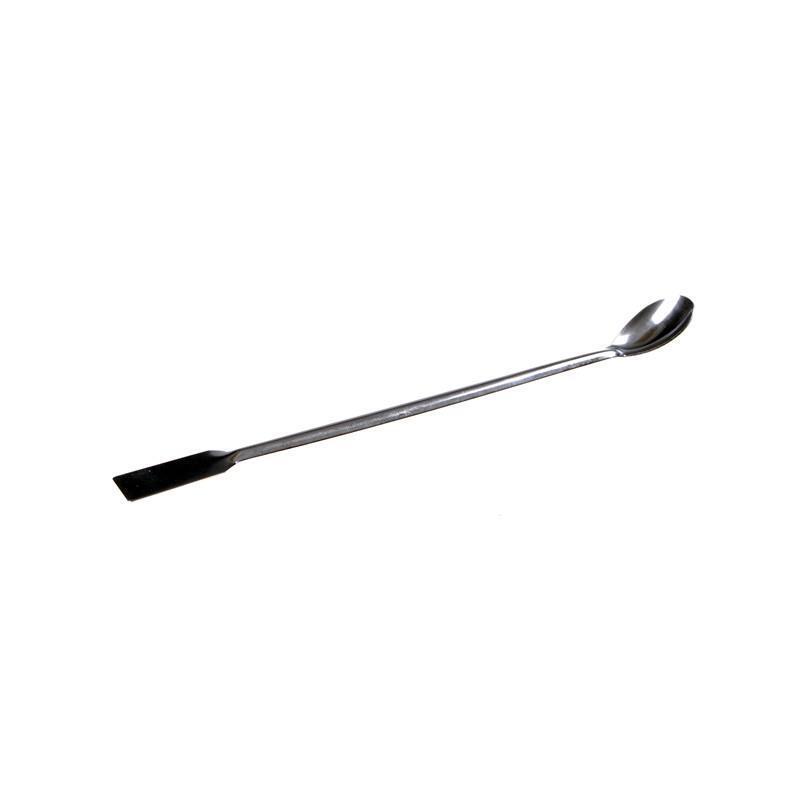 NEW Horn Spoon,Medicinal ladle with Spatula,Length 200mm Laboratory Supplies  OQ
