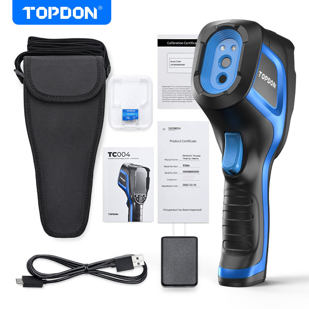 TOPDON TC004 256*192 ITC629 Portable Thermal Camera Infrared Imaging Inspection