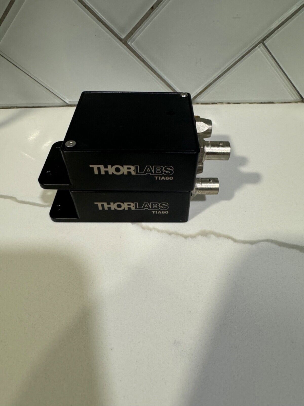 (2) THORLABS TIA60 - PMT Transimpedance Amplifier
