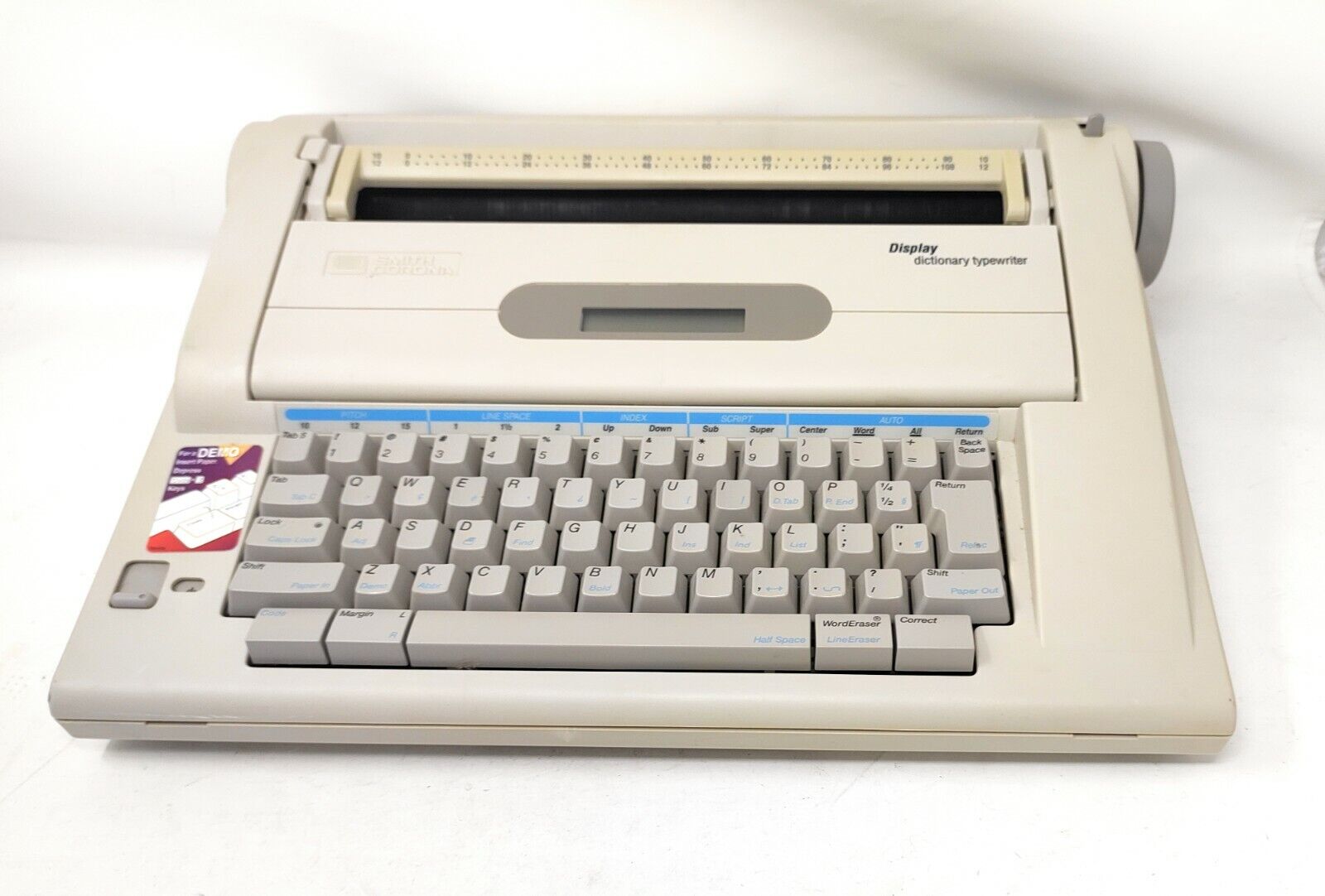 Smith Corona NA3HH Display Dictionary Typewriter 