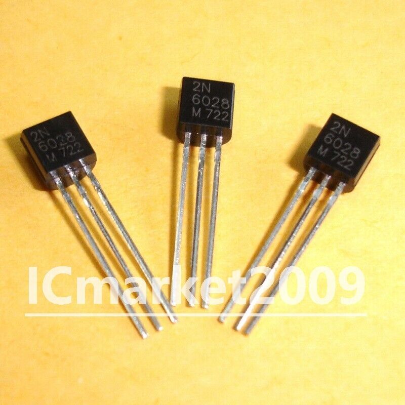 100 PCS 2N6028 TO-92 2N 6028 Programmable Unijunction Transistor 