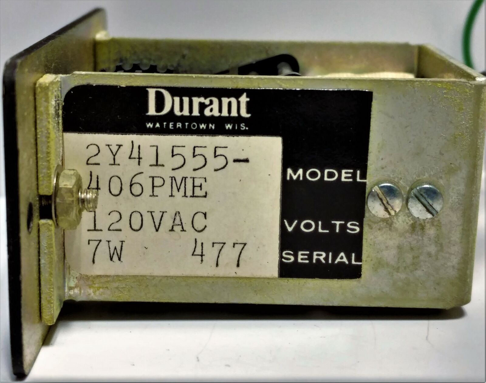 Durant 2Y41555-406PME Two Digit Counter
