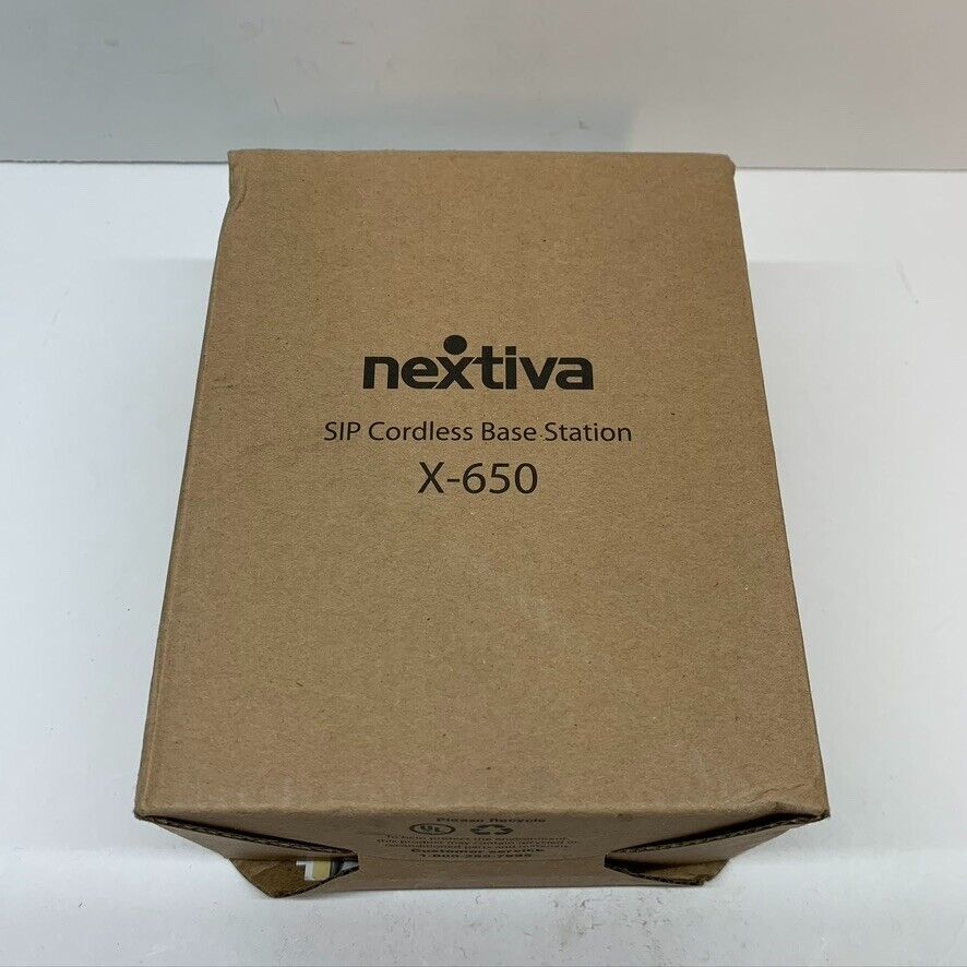 Nextiva X-650 Sip cordless base station DECT base