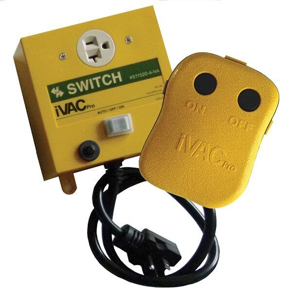 iVAC PRO 240-Volt Remote Control For Dust Collectors