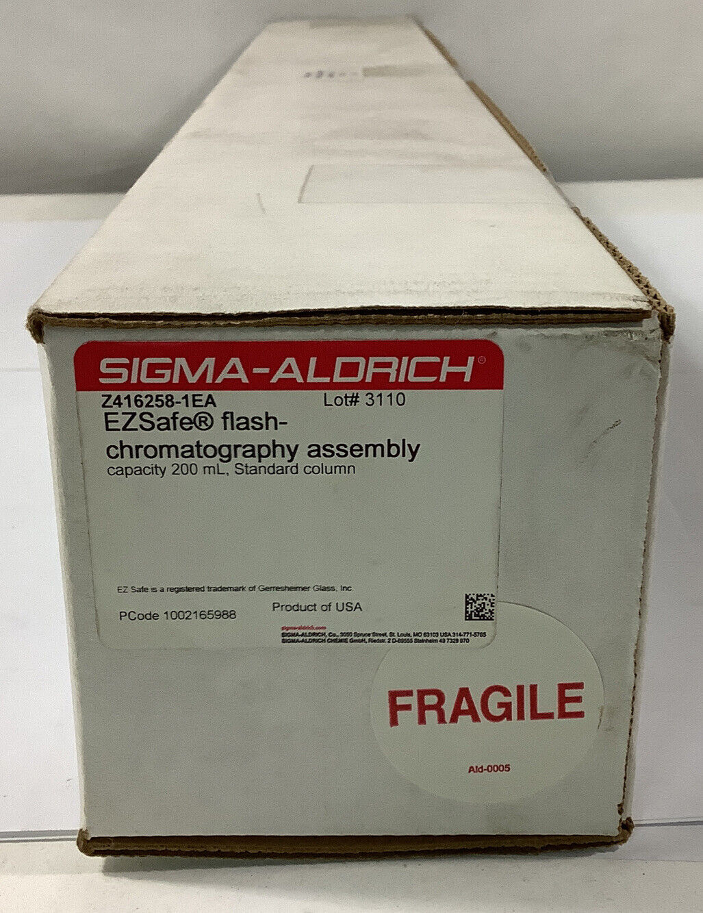 Sigma EZSafe flash-chromatography assembly Z416258
