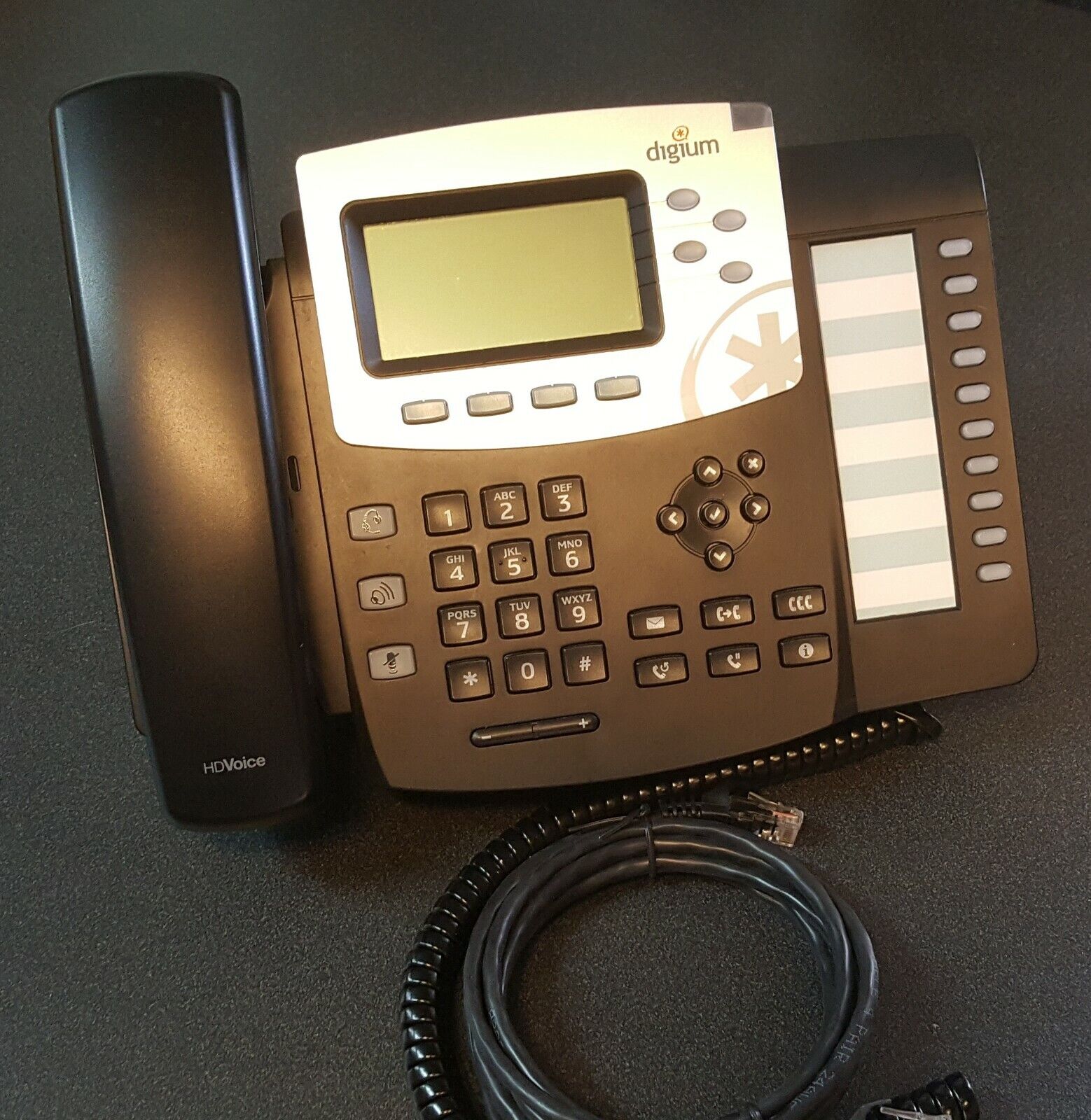 Digium D50 4-Line HD Voice Backlit LCD SIP VoIP Speaker Phone 20 in Stock