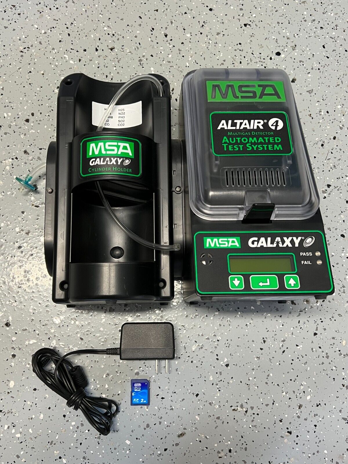MSA Galaxy Altair 4 MultiGas Detector Automated Test System w/ Accessories