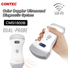 Double head Color doppler Mini Wifi handheld Wireless ultrasound Scanner Machine picture