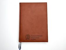 Vintage M. Castelli Canadian Pacific Faux Leather Journal Diary Notebook #67625 picture