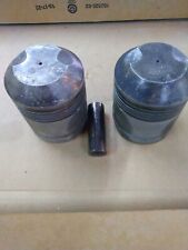 Vintage 5inch Pistons Power Adder 2cyl. Tractor Custom picture