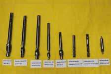 Lot of 8 Metalworking end mills & drill bits HSS  vintage picture