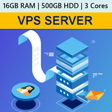 1 Year VPS - RDP SERVER / VPS SERVER 16GB RAM + 500GB HDD picture