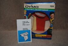 Vintage 1972 Dymo Home Labelmaker with Box and Instructions 1700 1800 picture