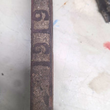 vintage 1919 107 years old fireplace ornaments  steel no dents great condition picture