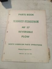 Vintage 1961 Massey Ferguson 74 Moldboard Plow Owner's Manual  picture