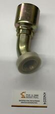 Parker 16F78-24-24 Hydraulic 45 Degree Elbow Fitting Hose x Flang Head (BL278) picture