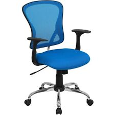 Flash Furniture Mid-Back Office Chair Blue H8369FBL picture