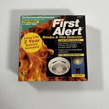 Vintage First Alert Battery Powered Smoke/Fire Detector Alarm SA92LT NOS 1994 picture
