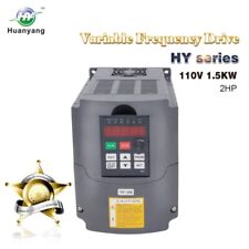 Huanyang VFD 110V 1.5kw 2HP Variable Frequency Drive Inverter Convert 1to3 Phase picture