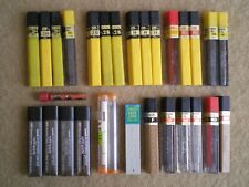 Vintage Group of Pencil Leads ~ Pentel: 2H, 2B, H, HB, F, 0.9 & 0.5, & Others picture