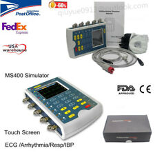 Multiparameter Simulator 12-lead ECG Respiration TEMP IBP Patient Monitor CE USA picture