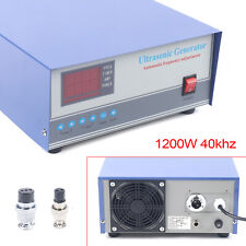 Ultrasonic Generator Transducer Driver Digital Display w/2*Plug Adjustable 1200W picture