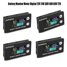 Battery Capacity Indicator Voltmeter Lithium Voltage Meter Tester Monitor 8-100V picture