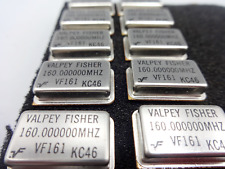 VINTAGE VALPEY FISHER VF161 160.000000 MHz CRYSTAL OSCILLATOR LOT OF (10) NEW picture