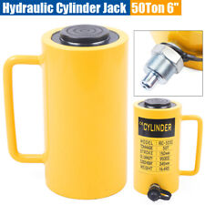50T Hydraulic Lifting Cylinder 150mm Jack Single Acting Hydraulic Ram Cylinder picture