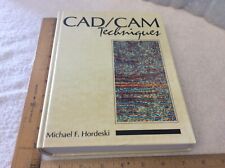 VINTAGE CAD CAM TECHNIQUES HARD COVER BOOK MISC DRAWER MACHINIST DRAFTSMAN picture