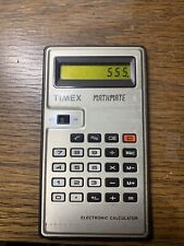 Vintage TIMEX MATHMATE Electronic Calculator No.90000 EUC 1977 RARE Working. picture