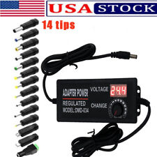 60W Power Supply DC 3V-24V Adjustable Variable Universal Switching AC/DC Adapter picture