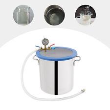 Stainless Steel Vacuum Chamber 5 Gallon Vacuum Defoaming Barrel for Epoxy Resin picture