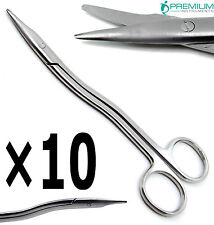 10× Heath Scissors S-Curved 6.25