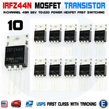 10pcs IRFZ44 IRFZ44N MOSFET Transistor N-Channel HEXFET Power 49A 55V Gate FET picture