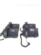 LOT OF 4 SHORETEL IP 265 VOIP IP Telephone Black w/Stands/Handsets WORKING picture