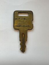 CATERPILLAR Vintage CAT Padlock Key Heavy Equipment Lock Rare picture