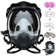 17 in 1 Full Face Gas Mask Facepiece Respirator For Painting Spraying 6800 Serie picture