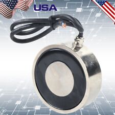 200kg Electric Lifting Magnet Electromagnet Solenoid Lift Holding 120 x 40 mm picture