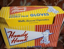 Vtg 11 Pairs NWT NOS Wells Lamont Handy Hank Men's Chore Gloves In Box  picture