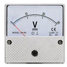 Analog Voltmeter Computer Printed Scale Dial Weight Package Contents ABS picture