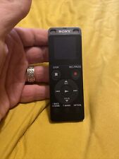 Sony ICD-UX560 4GB Digital Voice Recorder | Black - TESTED picture