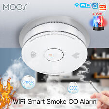 Tuya Smart WiFi Carbon Monoxide Smoke Detector CO Gas Sensor Alarm Wireless APP picture