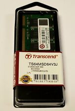 SEALED TRANSCEND TS64MSD64V3J Premium Memory CARD MODULE 512MB DDR 333 SO-DIMM picture