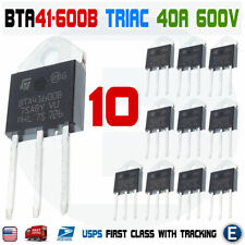 10Pcs BTA41-600B Triac ST MICRO Thyristor BTA41600B STM 40A 600V TOP-3L BTA41600 picture