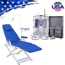 Portable Dental Chair /Dental Turbine Unit Air Compressor Suction System 4Holes picture